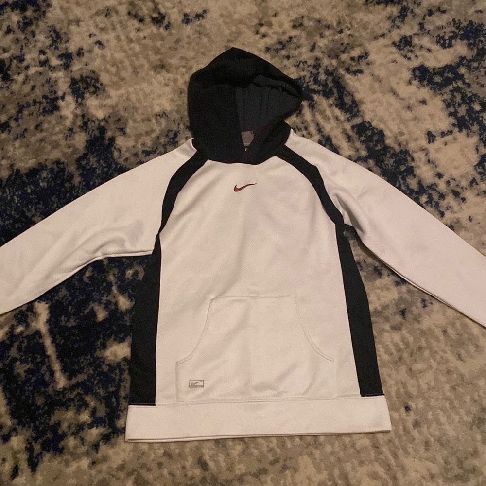 White Nike hoodie
